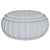 Malibu Pouf Arcit - Stylish and Realistic Furniture 3D model small image 4