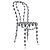 Modern Thonet Rating Chair: Stylish & Comfortable 3D model small image 5