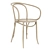 Thonet Rating Chair: Elegant & Classic Design. 3D model small image 2