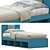 NUK Single Bed - Modern and Stylish 3D model small image 1