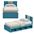 NUK Single Bed - Modern and Stylish 3D model small image 6