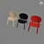 Contemporary Oak Armchair 3D model small image 8