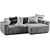 Contemporary Arflex Sofa: Sleek and Stylish 3D model small image 3