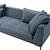 Charles Large Sofa 3D model small image 3