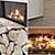 Decorative Wall & Fireplace Set 3D model small image 6