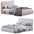 Sleek Argos Bed - Modern Design! 3D model small image 4