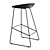 Sleek Stool: 3D Model with Materials 3D model small image 4