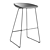 Sleek Stool: 3D Model with Materials 3D model small image 6