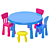 Durable Outdoor Kids' Furniture: MAMMUT IKEA 3D model small image 1