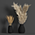 Elegant Dried Wheat & Pampas Set 3D model small image 5