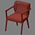 Elegant Prudenze Armchair: Modern Design & Comfort 3D model small image 5