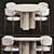 Modern Dining Chair 06 3D model small image 1