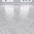 Parquet Oak: Herringbone, Linear & Chevron Designs 3D model small image 4