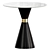 Sleek Denali Wood Table 3D model small image 1