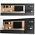 Ronda Design Magnetika TV Cabinet: Stylish Storage Solution 3D model small image 2