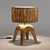 Minimalist Natural Leonti Lamp 3D model small image 3