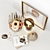 Gold Decoration Set: Elegant and Stylish 3D model small image 5