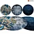 Round Circle Carpet - 97,9x1,3 cm 3D model small image 1