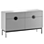 UNO BraginDesign Chest of Drawers 3D model small image 2