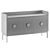 Modern UNO Sideboard: Stylish and Functional 3D model small image 6