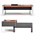 Savana Executive Desk: Sleek and Elegant Solution for Your Office 3D model small image 3