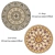 Round Rugs Variety Pack 3D model small image 2