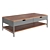 Modern Grey Walnut Coffee Table 3D model small image 1