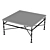 Eichholtz Biennale Square Gray Coffee Table 3D model small image 2