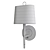 Contemporary Ventana Wall Sconce 3D model small image 2