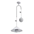 Sleek Offset Designer Lamp 3D model small image 2