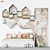 Kids Furniture & Toy Set 3D model small image 1