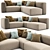 OBLONG Sofa System 3D model small image 1