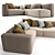 OBLONG Sofa System 3D model small image 6