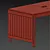 Outdoor 3-Piece Ikea Applaro Patio Set 3D model small image 7