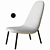 Elegant Leafo Armchair: Arflex Beauty 3D model small image 1