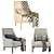 Luxurious Miles Armchair: Modern Comfort for Your Home 3D model small image 5