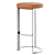 Misha Metal Bar Stool: Sleek and Stylish Seating Solution 3D model small image 1