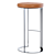 Misha Metal Bar Stool: Sleek and Stylish Seating Solution 3D model small image 6