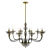 Elegant Gustavo Chandelier 3D model small image 2