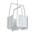 Elegant Arc Lantern Chandelier 3D model small image 2