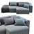  Mags Soft Corner Lounge: Modern Comfort for Your Living Space 3D model small image 1