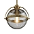 Vintage Industrial Pendant Light 3D model small image 1