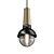 Sleek Capped Pendant 3D model small image 1