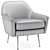 Phoebe Chair: Stylish and Comfortable 3D model small image 6