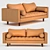 Italian Sven Sofa: Sleek and Stylish 3D model small image 1