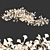 Gingko Chandelier: Elegant Nature-inspired Lighting 3D model small image 1