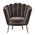 Elegant Perla Armchair 3D model small image 2