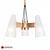 Elegant Montfaucon Pendant Light 3D model small image 1