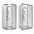 Omnires Shower Enclosures Set 3D model small image 3