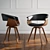 Stylish Schuyler25 Chair: Modern Comfort 3D model small image 6